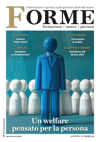 Copertina ultimo numero rivista Forme